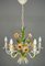 Wrought Iron Flowers Chandelier, Image 1