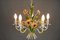 Wrought Iron Flowers Chandelier, Image 8