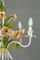 Lampadario con fiori in ferro battuto, Immagine 11