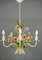 Wrought Iron Flowers Chandelier 16