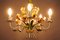 Wrought Iron Flowers Chandelier 6