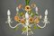 Lampadario con fiori in ferro battuto, Immagine 10