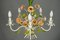 Wrought Iron Flowers Chandelier 10