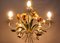 Wrought Iron Flowers Chandelier 5