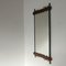 Mid-Century Belgian Brutalist Iron & Wood Mirror, Image 10