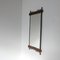 Specchio Mid-Century brutalista in ferro e legno, Belgio, Immagine 6
