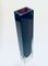 Mid-Century Scandinavian Modern Facet Cut Art Glass Sommerso Vase, 1960s 4