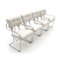 Chaises Tucroma par Guido Faleschini pour Mariani, 1970s, Set de 4 1