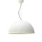 White Painted Aluminum Sonora Ceiling Lamp by Vico Magistretti for Oluce, 1970s, Image 2