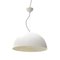 White Painted Aluminum Sonora Ceiling Lamp by Vico Magistretti for Oluce, 1970s, Image 1