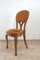 Art Nouveau Liberty Walnut Chairs, Set of 4 3