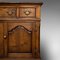 Vintage English Georgian Revival Oak Chest of Drawers, 1950s 4