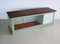 Vintage Wooden Counter with Display, 1950s, Image 11
