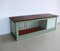 Vintage Wooden Counter with Display, 1950s 15
