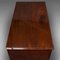 Antique English Georgian Flame Mahogany Bachelor Chest of Drawers, 1780s, Image 8