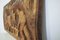 Quadro decorativo in legno di noce intagliato, anni '70, Immagine 11