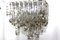 Square Mouth-Blown Chandelier from Doria, 1960s 2