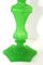 Anna-Green Pressed Glass Candlestick, 1880s, Image 4