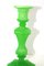 Anna-Green Pressed Glass Candlestick, 1880s, Image 2