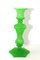 Anna-Green Pressed Glass Candlestick, 1880s, Image 6