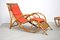 Mid-Century Italian Rattan Chaise Lounge, 1960s, Image 6