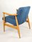 Fauteuil GFM 300-202 Vintage Bleu par J.Kedziorek, 1970s 4