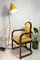 Brass Floor Lamp in the Style of Stilnovo, 1960s 2