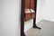 Mid-Century Wood & Glass Coat Stand with 2 Hooks by Gianfranco Frattini 4