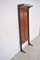 Mid-Century Wood & Glass Coat Stand with 2 Hooks by Gianfranco Frattini 8