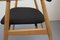 Black and Light Beech Armchair, 1960s, Image 9