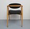 Black and Light Beech Armchair, 1960s, Image 3