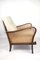 Fauteuil Boucle Art Déco Beige, Allemagne, 1960s 7