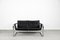 Vintage Bauhaus Tubular Metal & Leather Sofa, 1950s, Image 14