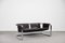 Vintage Bauhaus Tubular Metal & Leather Sofa, 1950s 2
