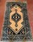 Middle Eastern Rug with Blue Decoration 1
