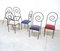 Italian Suspiral Dining Chairs by Luigi Serafini for Sawary & Moroni, 1984, Set of 6 9