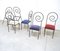 Italian Suspiral Dining Chairs by Luigi Serafini for Sawary & Moroni, 1984, Set of 6, Image 9