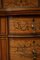 Spät viktorianischer Carlton House Seidenholz Schreibtisch 15
