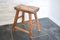 Rustic Elm Stool with Burr Wood Seat, Early 19th Century, Image 3