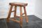 Rustic Elm Stool with Burr Wood Seat, Early 19th Century 2