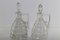 Glas Flacons von Eduard Wimmer-Wisgrill für Lobmeyr, 1930er, 2er Set 2