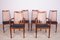 Teak and Leather Dining Chairs by Leslie Dandy for G-Plan, 1960s, Set of 6 1