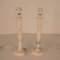 Spanish Alabaster Twisted Column Lamps, 1940s, Set of 2, Image 2