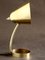 Lampada da tavolo regolabile in ottone di Jacques Biny per Luminalité, anni '50, Immagine 5
