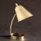 Adjustable Brass Table Lamp by Jacques Biny for Luminalité, 1950s, Image 1