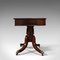 Antique English Mahogany Hall or Side Tables, 1830s, Set of 2, Image 3