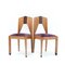 Art Deco Amsterdamer Schule Eichenholz Stühle von JJ Zijfers, 1920er, 4er Set 5