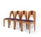 Art Deco Amsterdamer Schule Eichenholz Stühle von JJ Zijfers, 1920er, 4er Set 1