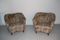 Italian Floral Armchairs, 1950, Set of 2 2