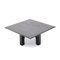 Square Coffee Table with Black Slate Top, 1980s 5